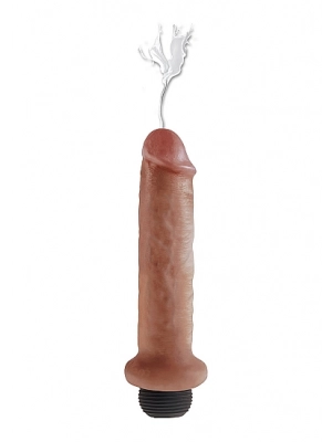 Análne dildá - King Cock Striekajúci penis - dildo 22 cm - shmPD5607-22