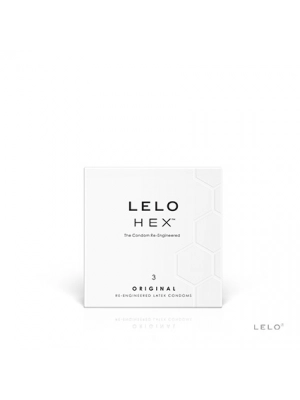 Štandardné kondómy - Lelo HEX kondómy 3 ks - LELO2487
