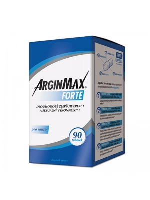 Povzbudenie libida - ArginMax Forte pre mužov 90 tbl doplnok stravy - 8594059731012