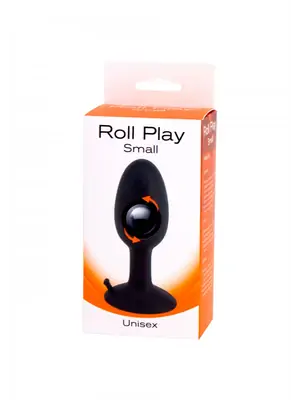 Nevibračné análne kolíky - Roll Play Análny kolík s rotačnou guličkou Small - s25003