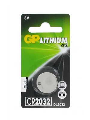 Nabíjačky a batérie - GP - batéria CR2032 - 1 ks - CR2032-ks