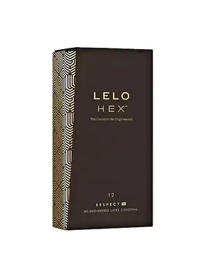 Štandardné kondómy - Lelo HEX respect XL kondómy 12 ks - LELO5013