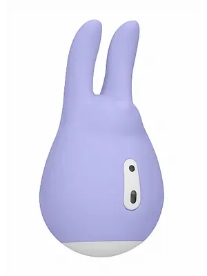 Vibrátory na klitoris - Loveline Love Bunny stimulátor na klitoris - fialový  - shmLOV019PUR