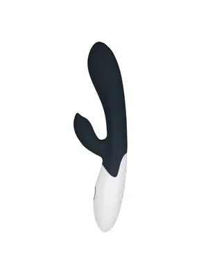 Vibrátory na G-bod - BASIC X Selina Rabbit vibrátor čierny - BSC00034blk