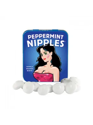 Erotické sladkosti - S&F Peppermint Nipples Cukríky v tvare bradaviek 30 g - E29787