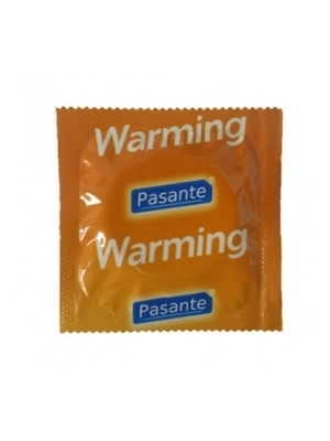 Špeciálne kondómy - Pasante kondómy Warming - 1 ks - pasantewarming-ks