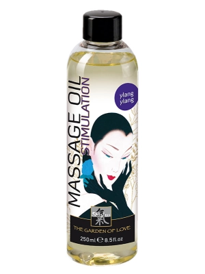 Masážne oleje a sviečky - Shiatsu Masážny olej Stimulation 250 ml - ylang ylang - s90291orient