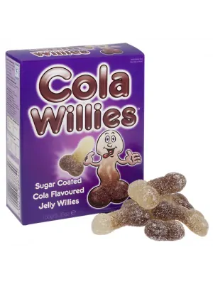Erotické sladkosti - S&F Jelly Willies Želatinové cukríky v tvare penisu s príchuťou coly 120 g - 7751260000