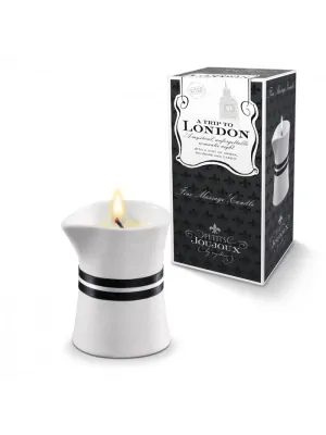 Masážne sviečky - Mystim A trip to London - luxusná masážna sviečka 120 g - my46725