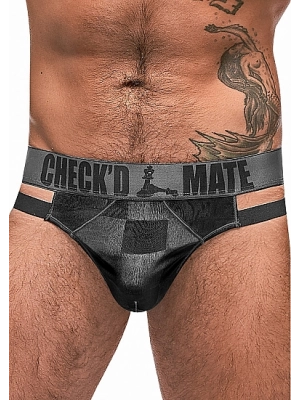 Erotická bielizeň pre mužov - Male Power Cutout tanga černá S/M - shm411251BKSM - černá S/M