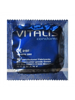 Štandardné kondómy - Vitalis kondómy Natural - 1 ks - vitalisnatural-ks