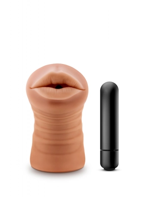 Vagíny - vibračné - M For Men Camila - vibračný masturbátor ústa - v331240