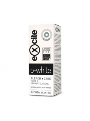 Análna hygiena - Excite O-White - bieliaci krém 50 ml - 8430830600606