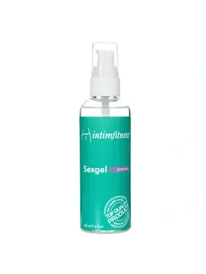 Silikónové lubrikačné gély - Intimfitness Sexgel Premium silikónový lubrikačný olej 100 ml - if003