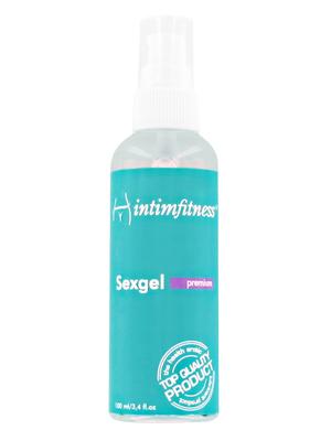 Silikónové lubrikačné gély - Intimfitness Sexgel Premium silikónový lubrikačný olej 100 ml - if003