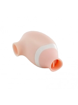 Tlakové stimulátory na klitoris - BASIC X duálny podtlakový stimulátor 2v1 telový - BSC00153skn