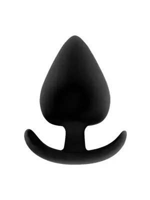 Nevibračné análne kolíky - BASIC X Leonardo anální kolík vel. M čierny - BSC00016blk