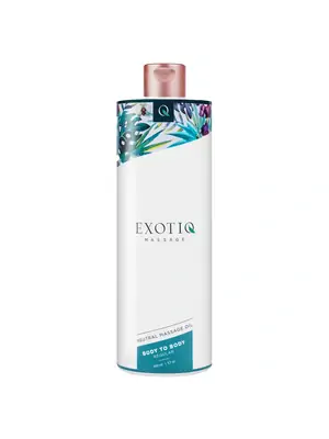 Masážne oleje - Exotiq Body to Body - masážny olej neutral 500 ml - ecEX-NM-01-500