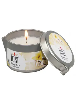 Masážne sviečky - LUST Masážna sviečka 50 ml - vanilka - 6102240000