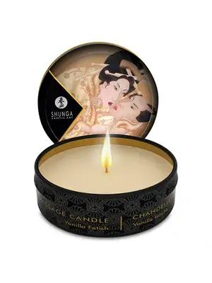 Masážne sviečky - SHUNGA - masážna sviečka s vôňou vanilky 30 ml - v274601