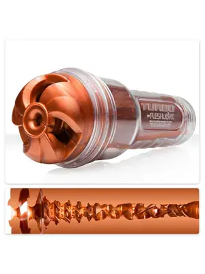 Nevibračné masturbátory - Fleshlight Turbo Thrust Copper - 810476011185