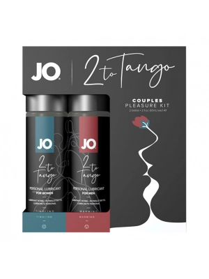 Lubrikačné gély na vodnej báze - JO 2 To Tango párový set lubrikantov 2 x 30 ml - E27133