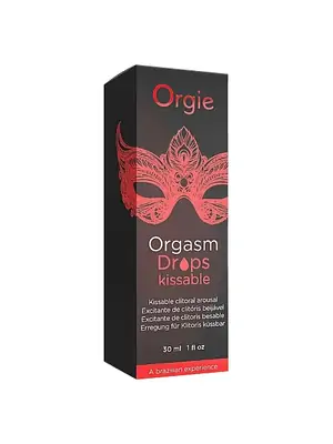 Stimulácia klitorisu a vagíny - Orgie Orgasm Stimulačná esencia na klitoris Kissable 30 ml - 6180550000