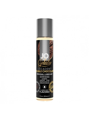 Lubrikačné gély s príchuťou alebo vôňou - JO Gelato lubrikačný gél 30 ml - double chocolate - E27135