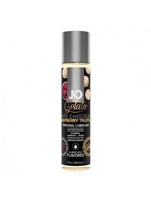Lubrikačné gély s príchuťou alebo vôňou - JO Gelato lubrikační gel 30 ml - pralinky z bílé čokolády - E27137
