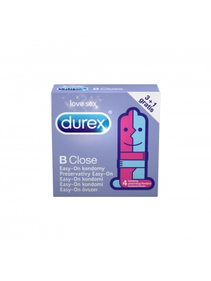 Štandardné kondómy - DUREX kondómy B Close 4 ks - durex-Bclose-4ks