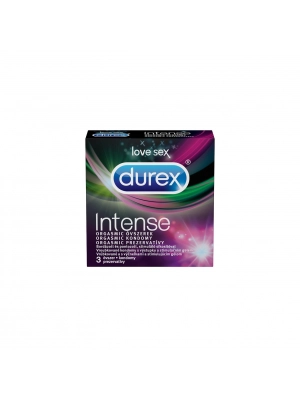 Kondómy vrúbkované a s výstupkami - DUREX kondómy Intense Orgasmic 3 ks - durex-IntenseOrgasmic-3ks