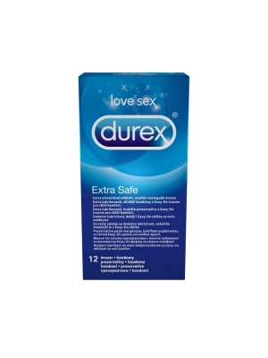 Extra bezpečné a zosilnené kondómy - DUREX kondómy Extra Safe 12 ks - durex-ExtraSafe-12ks