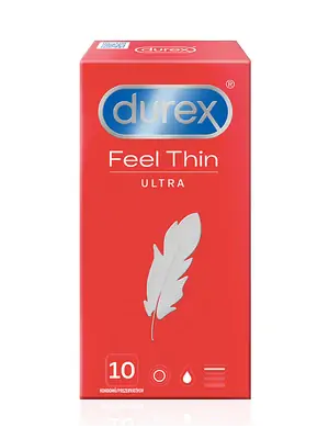 Ultra jemné a tenké kondómy - DUREX kondómy Feel Ultra Thin 10 ks - durex-FeelUltraThin-10ks