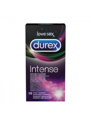 Kondómy vrúbkované a s výstupkami - DUREX kondómy Intense Orgasmic 10 ks - durex-IntenseOrgasmic-10ks