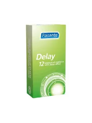 Kondómy predlžujúce styk - Pasante kondómy Delay 12 ks - pasantedelay-12ks