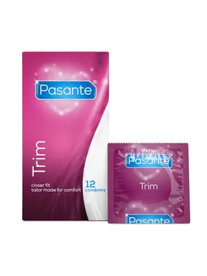 Extra malé kondómy - Pasante kondómy Trim - 12 ks - pasanteTrim-12ks