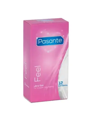 Ultra jemné a tenké kondómy - Pasante kondómy Sensitive 12 ks - pasanteSensitive-12ks
