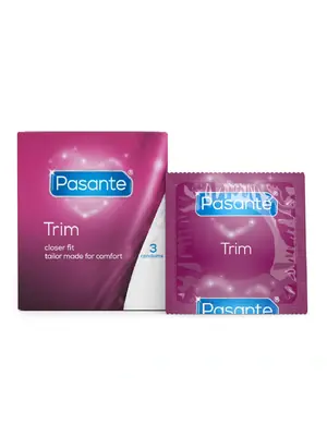 Extra malé kondómy - Pasante kondómy Trim - 3 ks - pasanteTrim-3ks