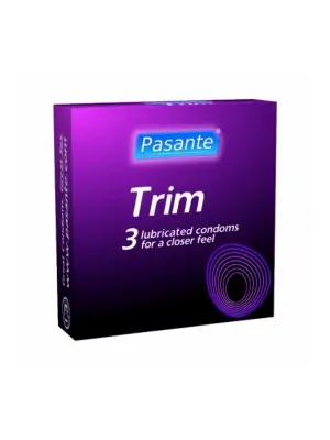 Extra malé kondómy - Pasante kondómy Trim - 3 ks - pasanteTrim-3ks