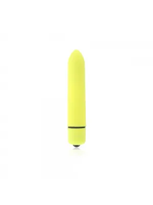 Mini vibrátory - BASIC X Sharp Bullet minivibrátor žltý - BSC00006