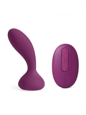 Vibračné análne kolíky - Svakom Julie stimulátor prostaty vibračný fialový - rmb6562