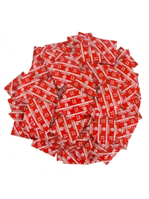 Kondómy s príchuťou - Durex kondómy London Rot - jahoda 100 ks - 4109260000