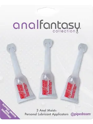 Lubrikanty pre análny sex - Anal Fantasy Moist Análny lubrikačný gél 3x10 ml - dc45360