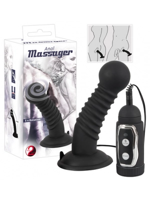 Análne vibrátory - Twist Análny masážny vibrátor s prísavkou - 5900450000
