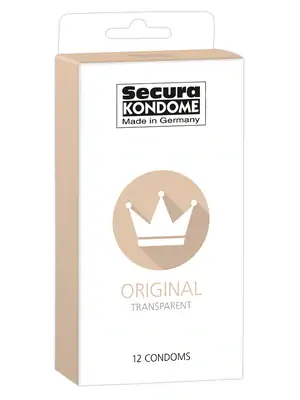 Štandardné kondómy - Secura kondómy Original 12 ks - 4162070000