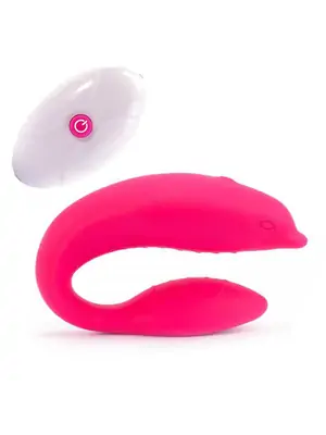 Vibrátory na klitoris - Toyz4Partner dobíjací párový vibrátor ružový - DNLVTOY00092