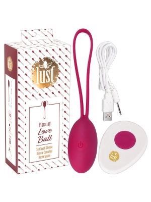Vibračné vajíčka - Lust Vibračné vajíčko na diaľkové ovládanie - ružové - 5893570000