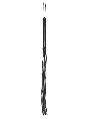 Bičíky, karháče a paličky - Zado Kožený bičík s dlhou drevenou rukoväťou 75 cm - 20404171001