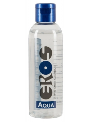 Lubrikačné gély na vodnej báze - Eros Aqua Bottle Lubrikačný gél 50 ml - 6133390000