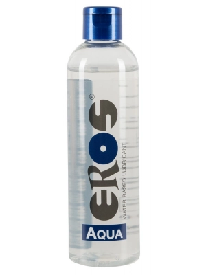 Lubrikačné gély na vodnej báze - Eros Aqua Bottle Lubrikačný gél 250 ml - 6133550000
